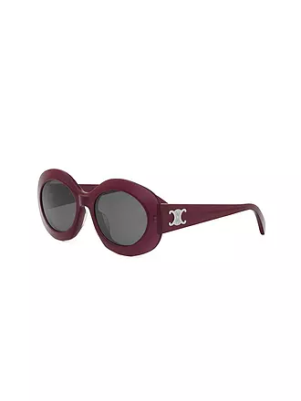 CELINE | Triomphe rote runde Sonnenbrille | 